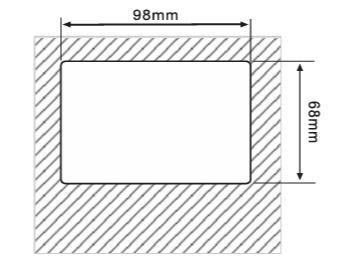 C Series Tray Opening Size